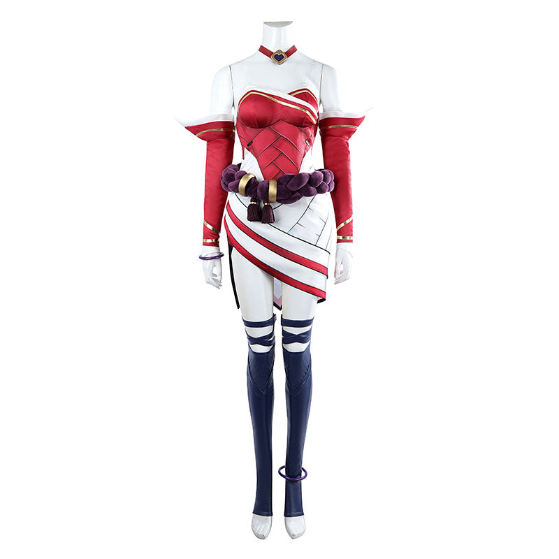 2XKO Ahri Cosplay Costume