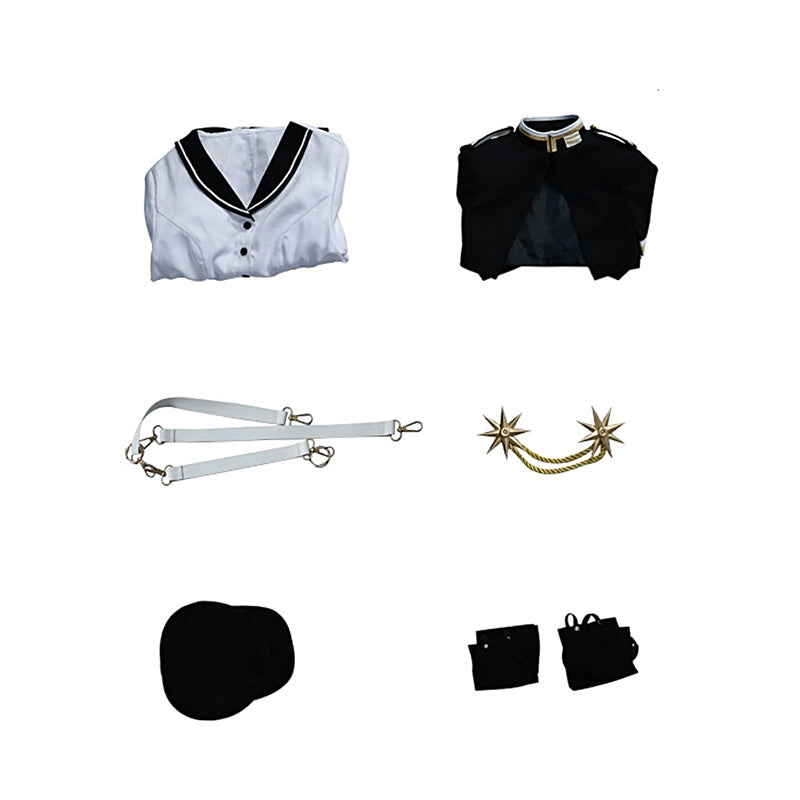 86 EIGHTY-SIX Regina ¡î Lena Vladilena Miliz¨¦ Black Cosplay Costume