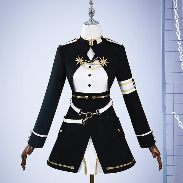 86 EIGHTY-SIX Regina ¡î Lena Vladilena Miliz¨¦ Black Cosplay Costume