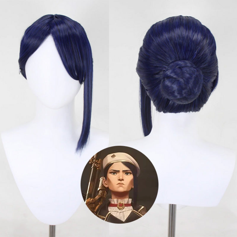 Arcane Season 2 League Of Legends Caitlyn Cosplay Wig