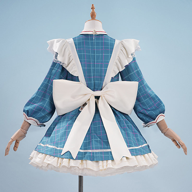 Arknights Amiya ¡Á White Rabbit Candy Collaboration Echoes of Sweet Dreams Goods Set Cosplay Costume