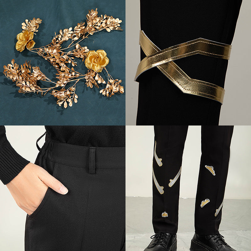 Arknights Caretaker Andoain Agathangelos The Guide Cosplay Costume
