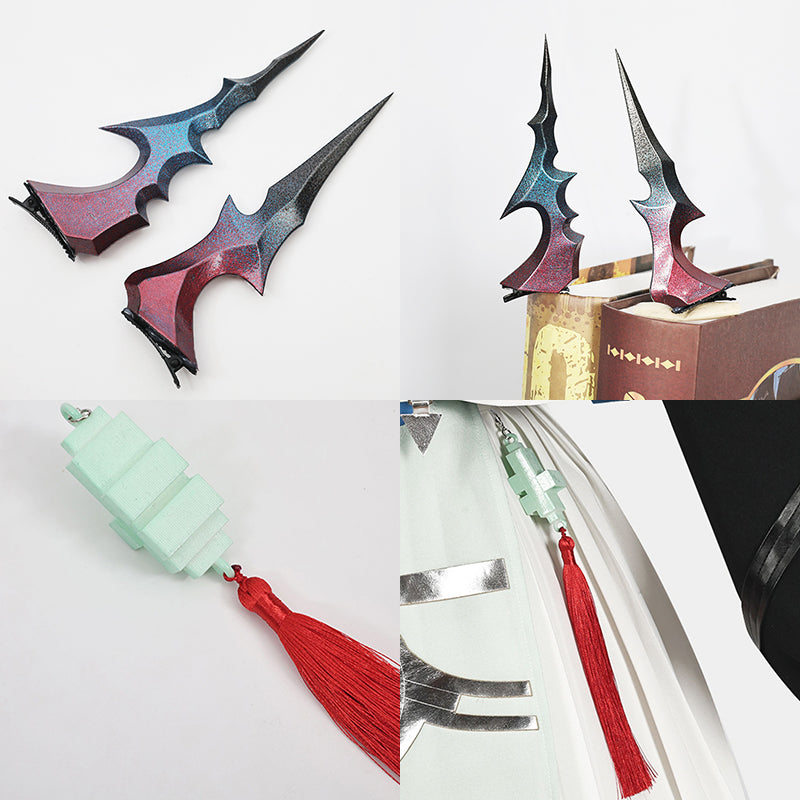 Arknights Chen Qianyu Cosplay Costume