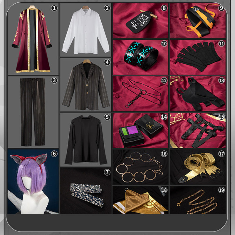 Arknights Demetri Certaldo Cosplay Costume