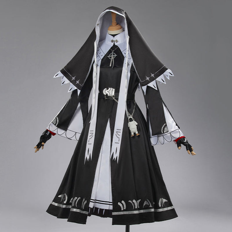 Arknights Exusiai Nun Cosplay Costume