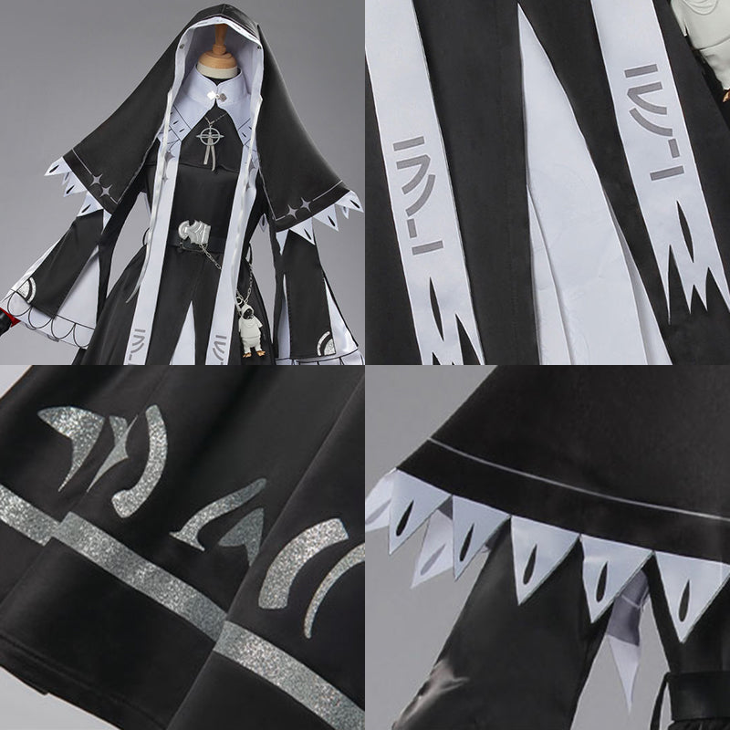 Arknights Exusiai Nun Cosplay Costume