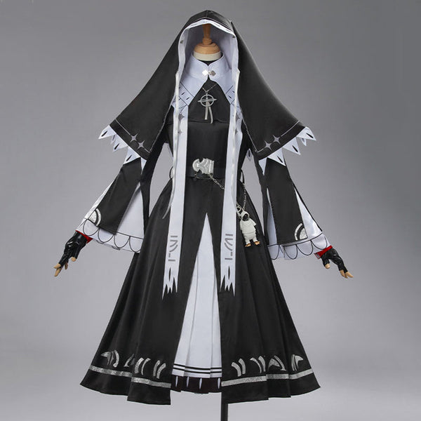 Arknights Exusiai Nun Cosplay Costume