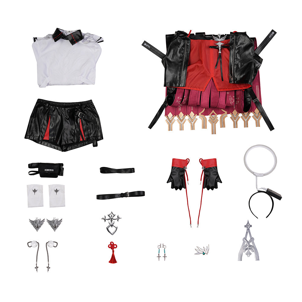Arknights Exusiai the New Covenan Cosplay Costume