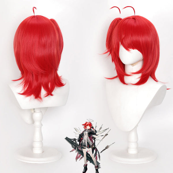 Arknights Exusiai the New Covenan Cosplay Wig