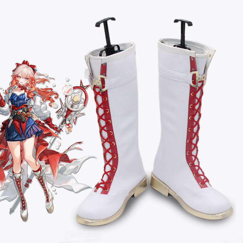 Arknights Haruka Shoes Cosplay Boots