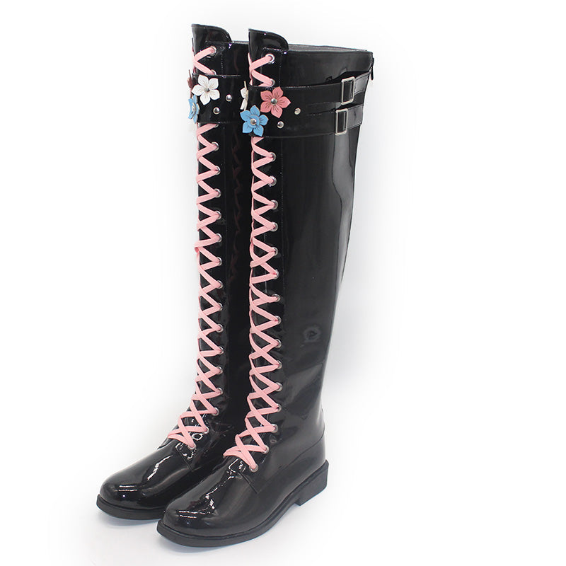 Arknights Lemuen Shoes Cosplay Boots
