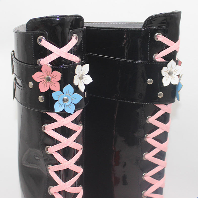 Arknights Lemuen Shoes Cosplay Boots