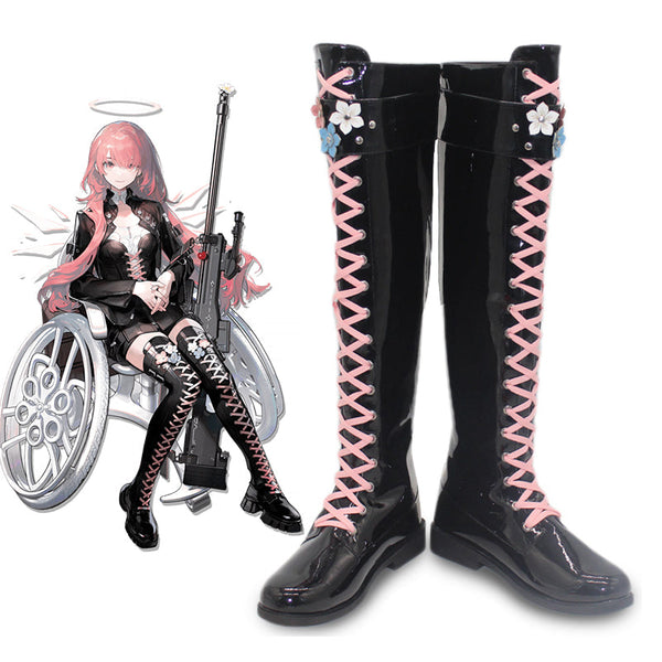 Arknights Lemuen Shoes Cosplay Boots
