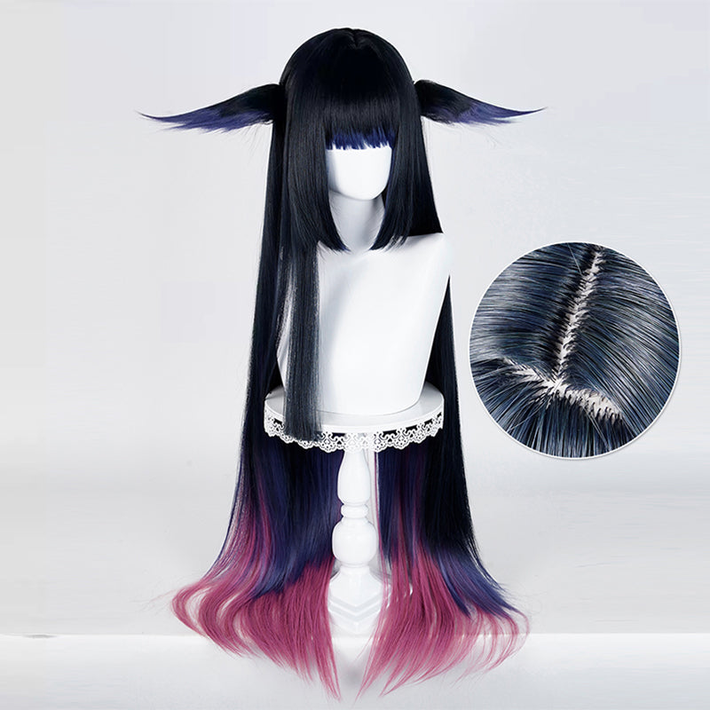Arknights Mio Cosplay Wig