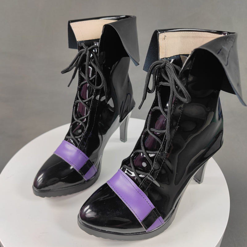 Arknights Necrass Cosplay Shoes