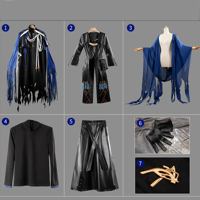 Arknights The Guide Present Andoain Agathangelos Cosplay Costume
