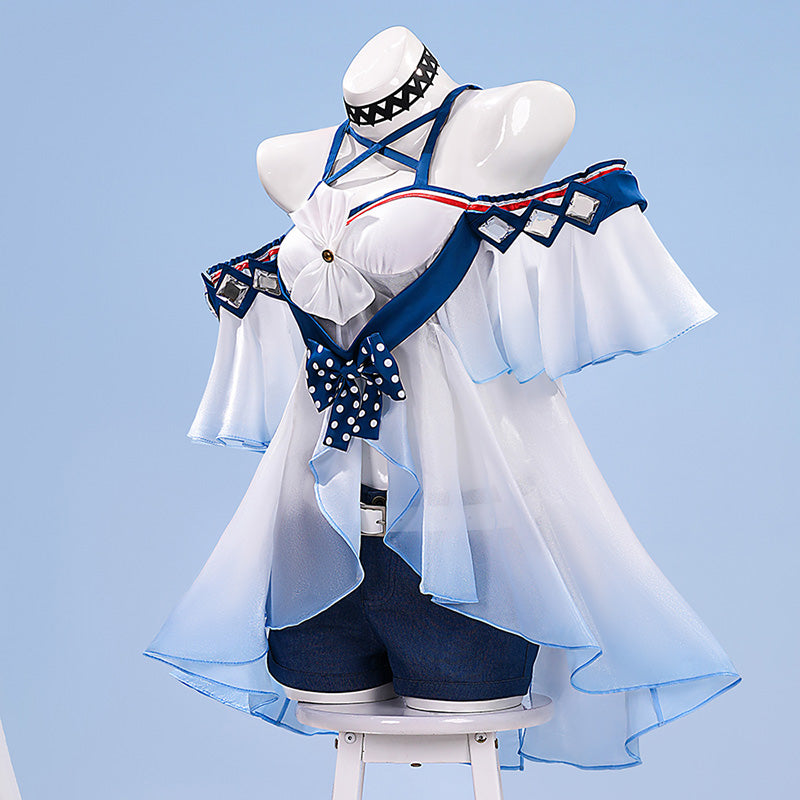 Arknights Coral Coast Collection Waverider WR04 Skadi Swimsuit Cosplay Costume