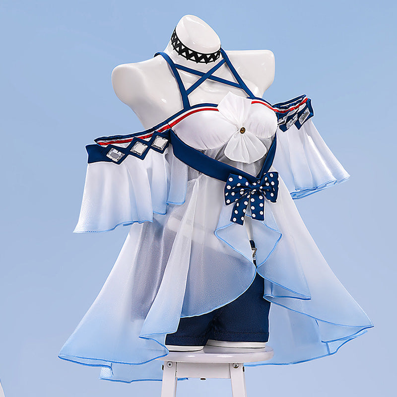 Arknights Coral Coast Collection Waverider WR04 Skadi Swimsuit Cosplay Costume