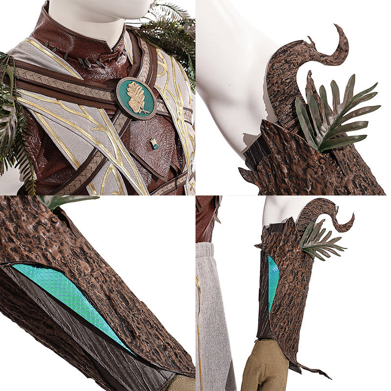 Baldur's Gate 3 Halsin Cosplay Costume