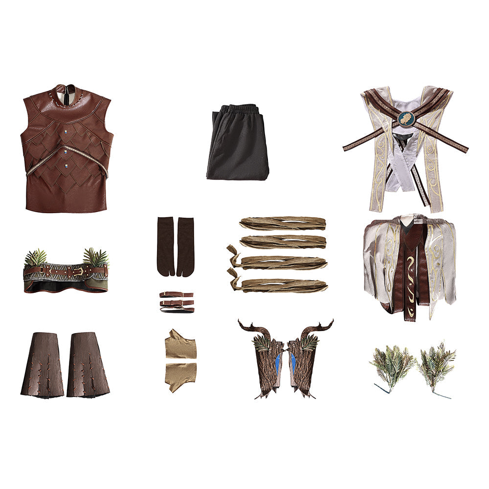 Baldur's Gate 3 Halsin Cosplay Costume