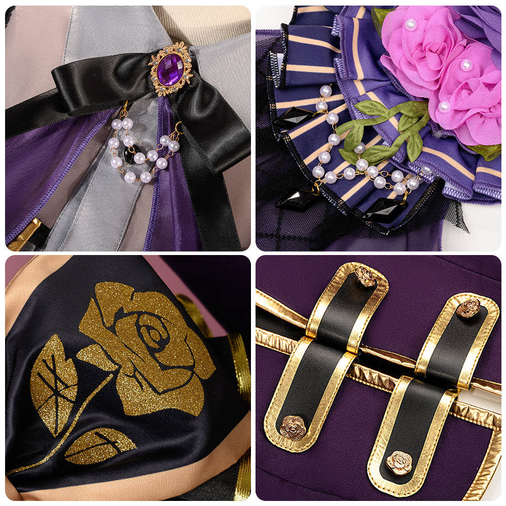 BanG Dream! Roselia 6th Anniversary Minato Yukina Cosplay Costume