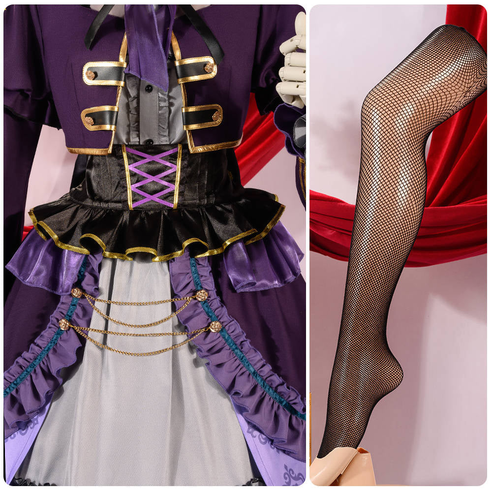 BanG Dream! Roselia 6th Anniversary Minato Yukina Cosplay Costume