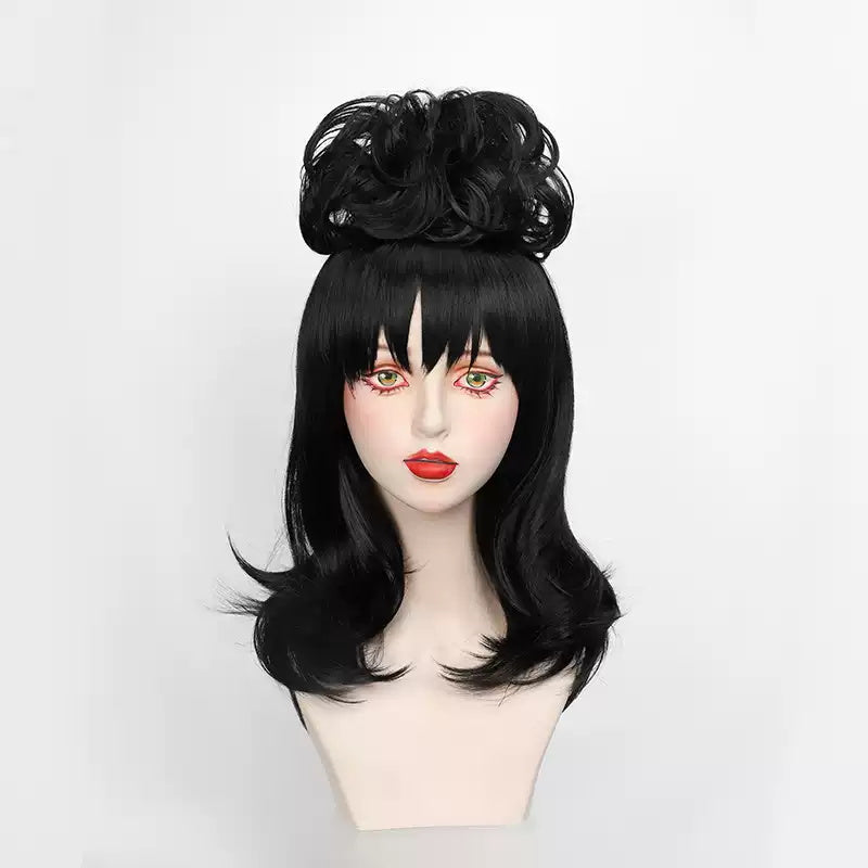 Beetlejuice Lydia Deetz Cosplay Wig