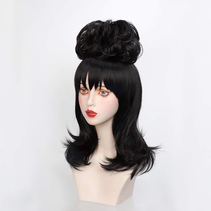 Beetlejuice Lydia Deetz Cosplay Wig