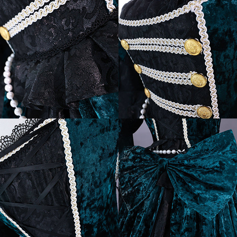 Black Butler Ciel Phantomhive Sieglinde Sullivan Emerald Witch Cosplay Costume