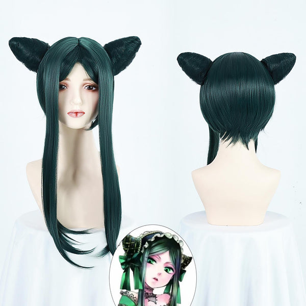 Black Butler Ciel Phantomhive Sieglinde Sullivan Emerald Witch Cosplay Wig