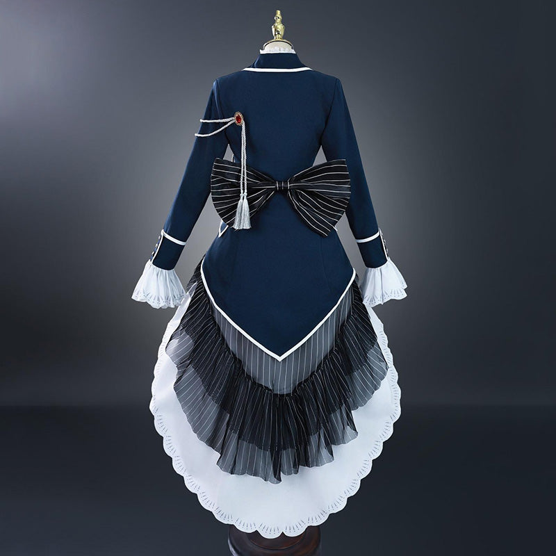 Black Butler Ciel Phantomhive White Rose Cosplay Costume