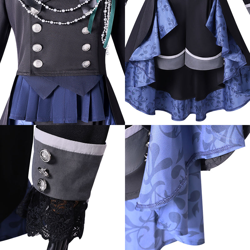 Black Butler: Emerald Witch Arc Black Rose Ciel Phantomhive Cosplay Costume