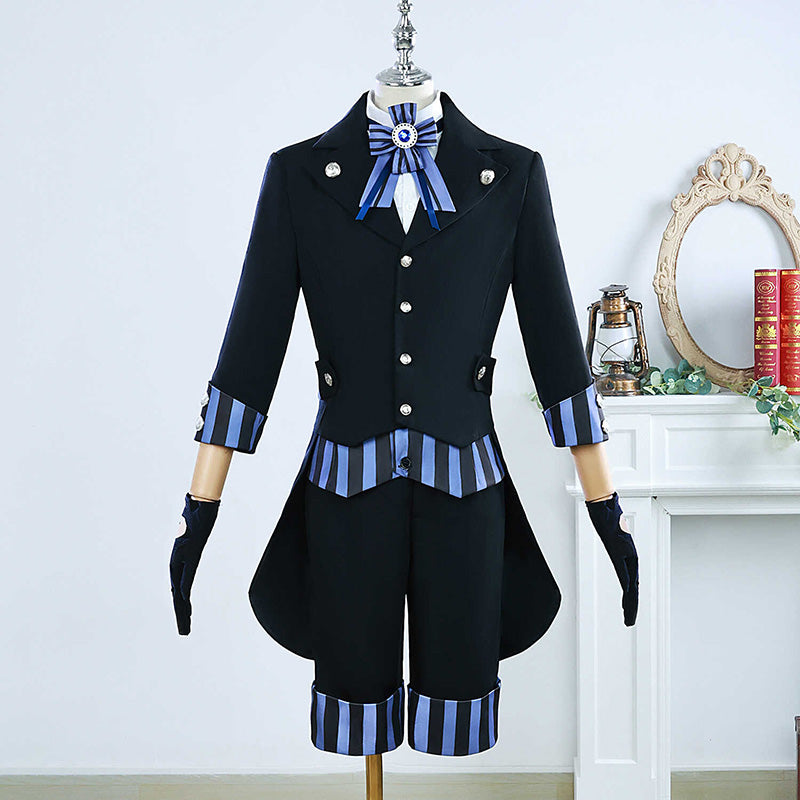 Black Butler Kuroshitsuji Movie: Book of the Atlantic Ciel Phantomhive Cosplay Costume