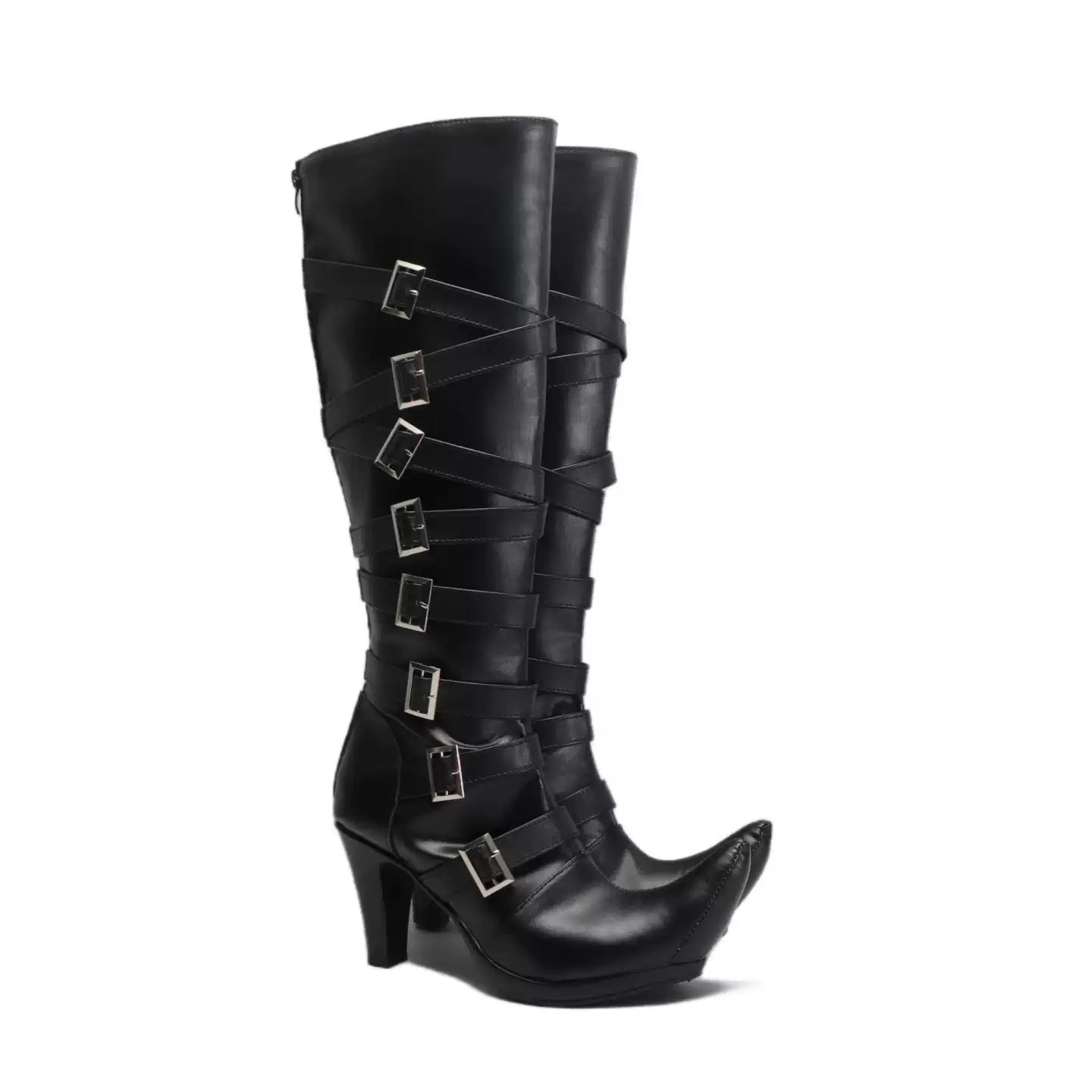 Black Butler Undertaker Shoes Cosplay Boots