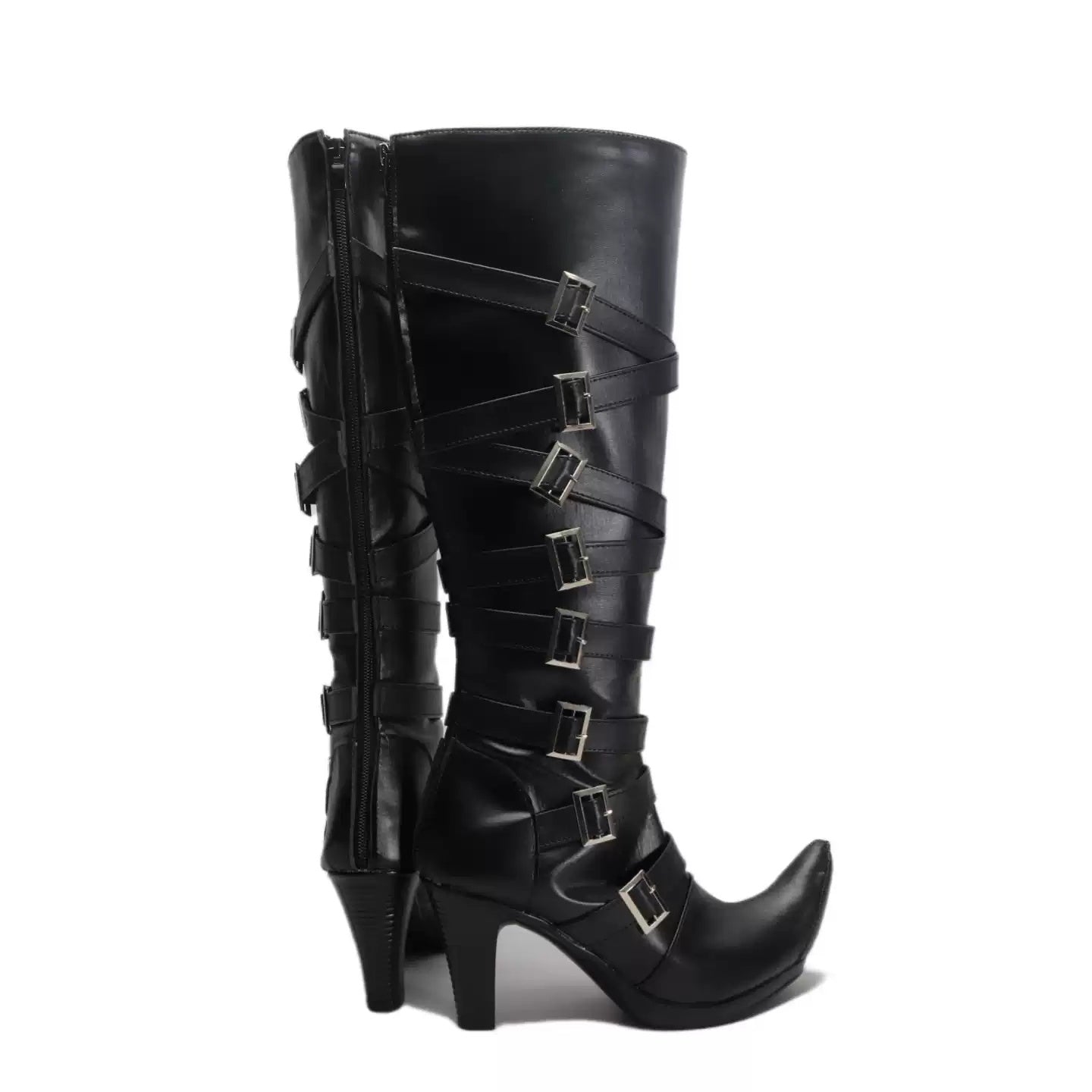 Black Butler Undertaker Shoes Cosplay Boots