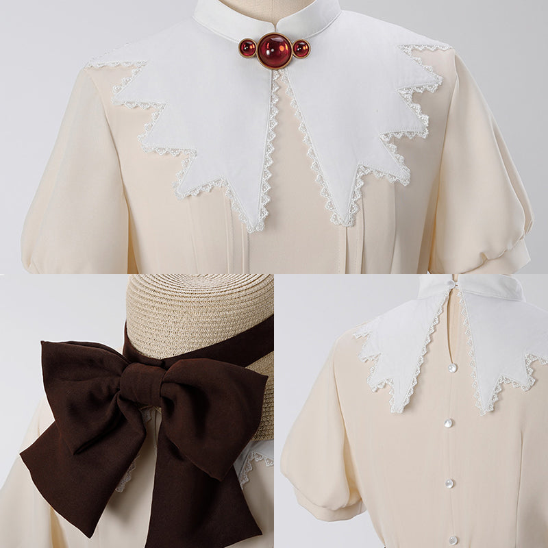 Cardcaptor Sakura Sakura Kinomoto Grandfather's Gift Grandpa Frilly Cosplay Costume