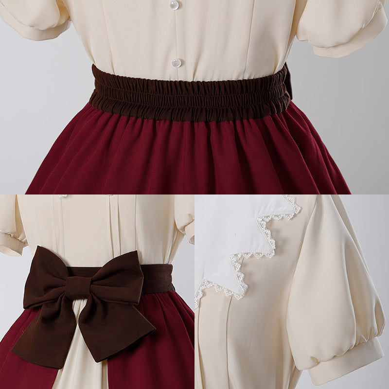 Cardcaptor Sakura Sakura Kinomoto Grandfather's Gift Grandpa Frilly Cosplay Costume