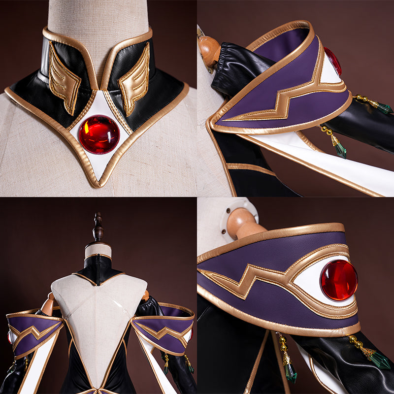 Code Geass C.C. CC White Queen Cosplay Costume