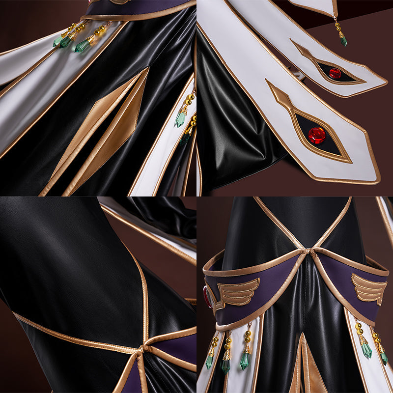 Code Geass C.C. CC White Queen Cosplay Costume