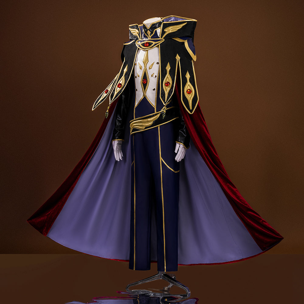 Code Geass Suzaku Kururugi Cosplay Costume B Edition