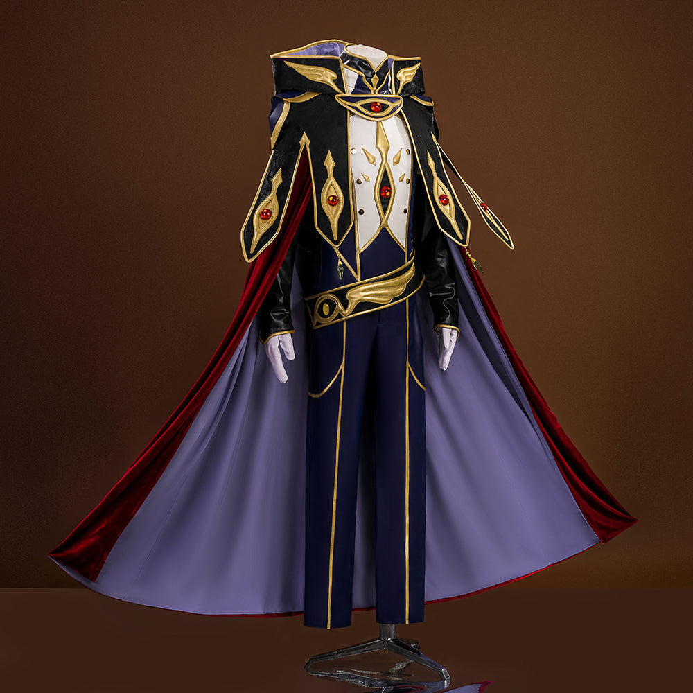 Code Geass Suzaku Kururugi Cosplay Costume B Edition