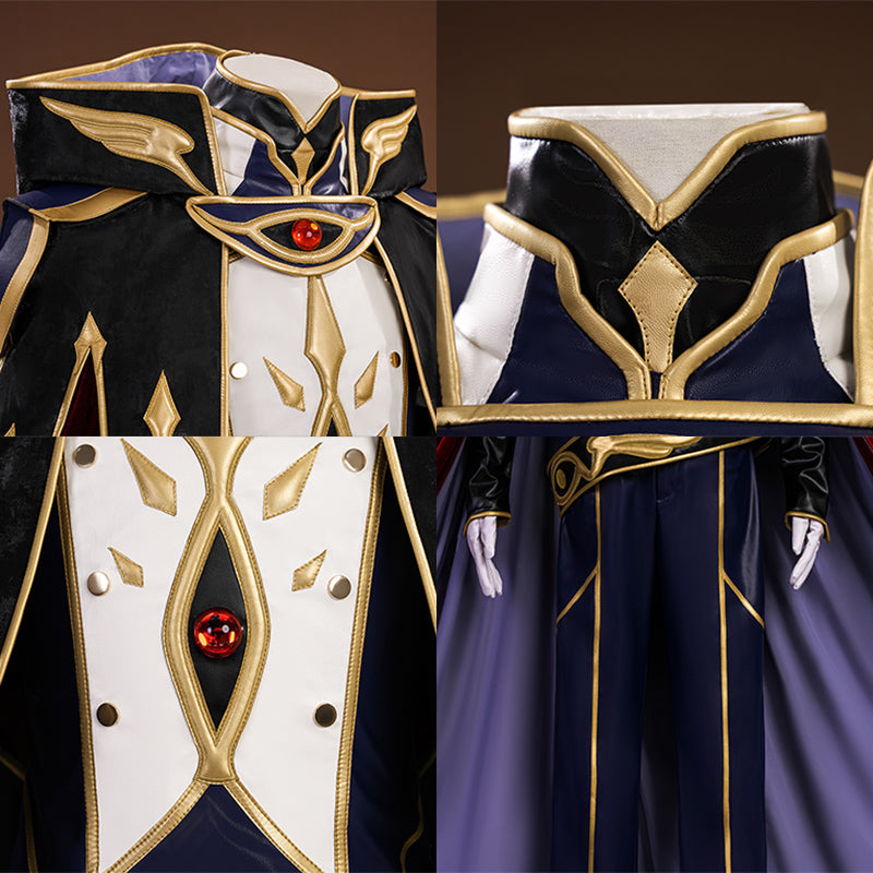 Code Geass Suzaku Kururugi Cosplay Costume B Edition