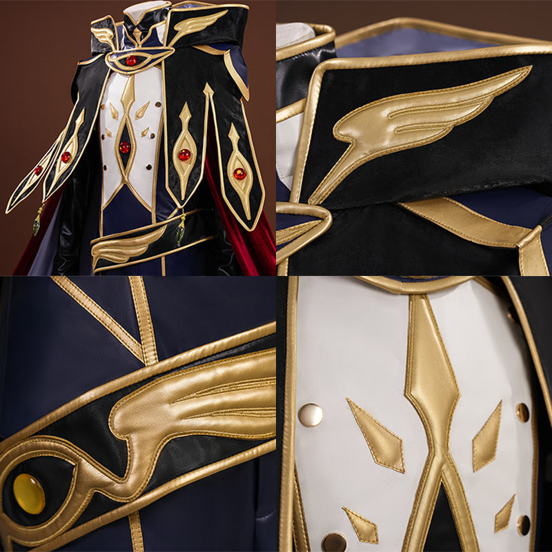 Code Geass Suzaku Kururugi Cosplay Costume B Edition