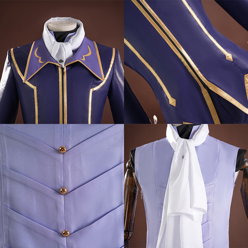 Code Geass Lelouch vi Britannia Lelouch Lamperouge Zero Cosplay Costume