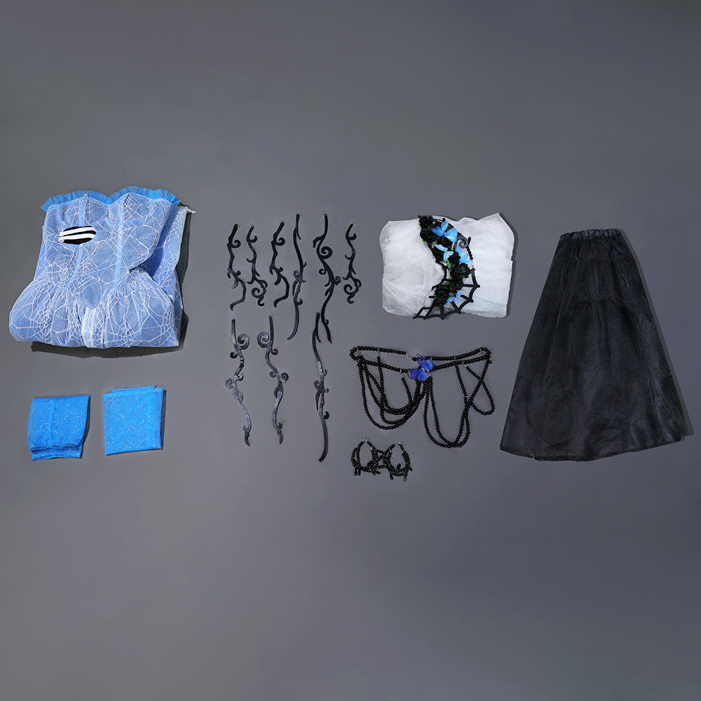 Corpse Bride Monster High Corpse Emily Bride Halloween Cosplay Costume