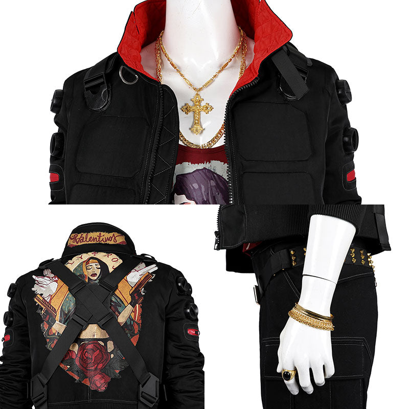 Cyberpunk 2077 Jackie Welles Cosplay Costume