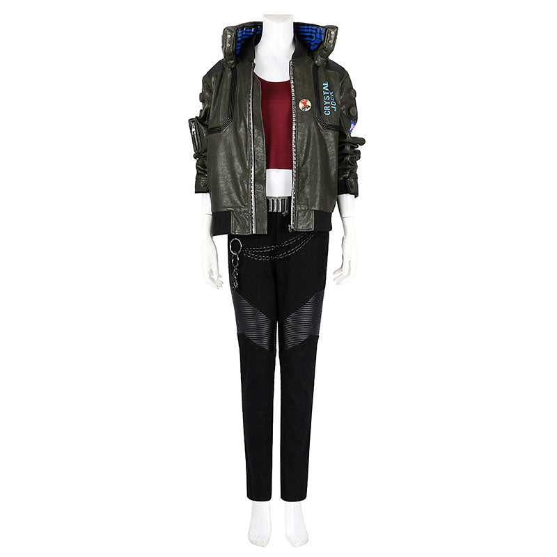 Cyberpunk 2077 V Female Protagonist Cosplay Costume