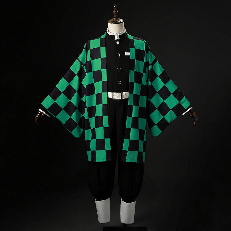 Demon Slayer: Kimetsu No Yaiba Kamado Tanjirou Cosplay Costume