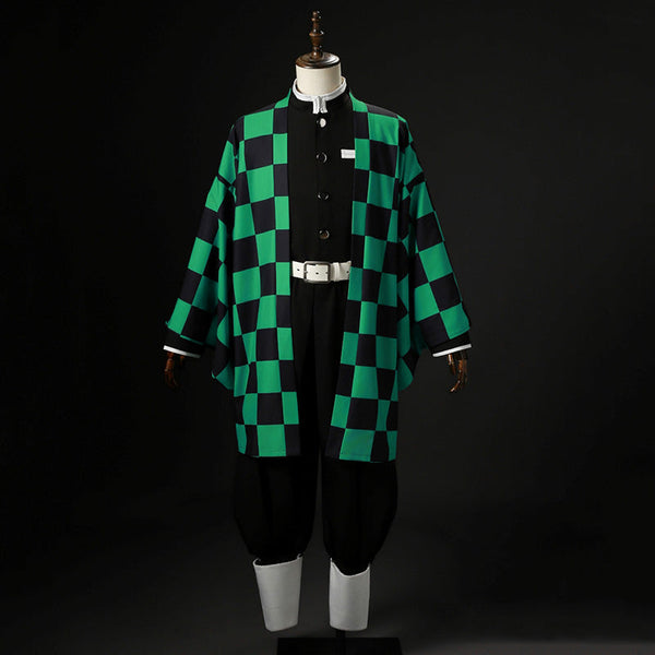 Demon Slayer: Kimetsu No Yaiba Kamado Tanjirou Cosplay Costume