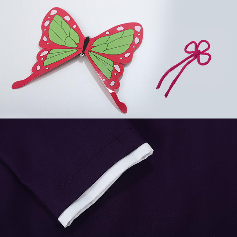 Demon Slayer: Kimetsu No Yaiba Kanao Tsuyuri Purple Cosplay Costume
